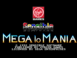 Mega-Lo-Mania screenshot 3 for Sega Mega Drive